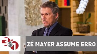 Ator José Mayer assume erro após ser acusado de assédio