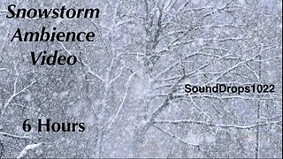 6-Hour Snowy Escapade: Ambient Sounds