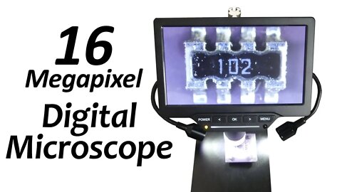 High Resolution Digital Microscope! The Dcorn 7" 16MP LCD HDMI