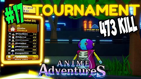 PRIMEIRA VEZ NO TORNEIO 17 DO ANIME ADVENTURES... PARABÉNS SUA RANGE FOI NERFADA