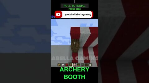 Minecraft: Archery Booth ( Carnival or Festival)