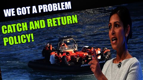 Priti Patel Calls For A Catch & Return Policy On Migrant Boats Crossing The Channel