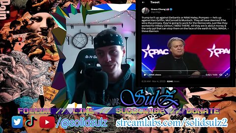 Reacting to Trump's Indictment Response, Guild Wars, Call of Duty | SOLID STREAM