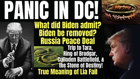 Melissa Redpill Huge Intel 07-07-24: "Panic in DC! Trip to Tara, Stone, Ring, & Culloden"