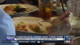 Thanksgiving dinner away from home, Fisherman's Inn served up holiday meals