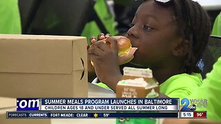 Summer meal programs serving all summer long in Baltimore