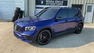 Tulsa Auto Wraps | White Glove Auto | GLB35 AMG