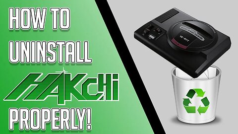 Uninstall Hakchi From Your Sega Genesis / Megadrive Mini Properly!