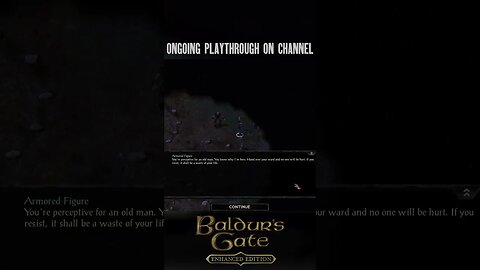 GORION'S WARD | Baldur's Gate: Ehanced Edition #baldursgate #baldursgateenhancededition #shorts