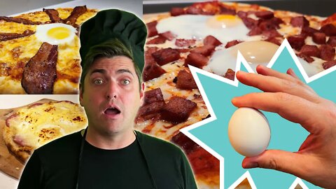 3 Egg INSPIRED Pizzas | PIZZA FOR WEIRDOUGHS