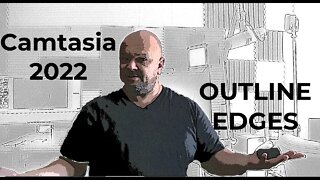 Outline Edges Effect in Camtasia 2022