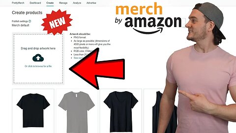 AMAZON MERCH UPDATE: *NEW* Design Editor!