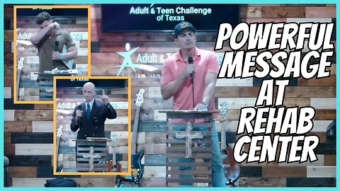 Preaching a🔥message at a drug and alcohol Christian rehab center | Amazing testimonies 🙌☝️👑