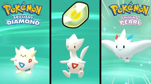 How to Find Togepi, Evolve into Togetic, Then Togekiss in Pokemon Brilliant Diamond & Shining Pearl