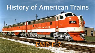 History of American Trains | EMD F-7