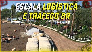 Mapa Minas Gerais - Escala - Logística e Tráfego Brasileiro Euro Truck Simulator 2