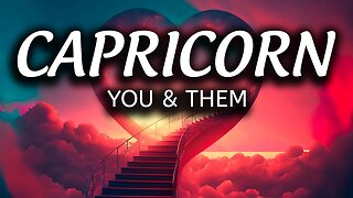 CAPRICORN♑ I Hope You Know They're NOT Going To Take NO For An Answer!!!❤️🔮