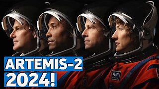 FIRST CREW AND NEW SPACESUITS FOR ARTEMIS MISSION 2024!