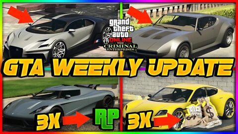 GTA 5 ONLINE WEEKLY UPDATE OUT NOW! (DISCOUNTS #3X RP & $)