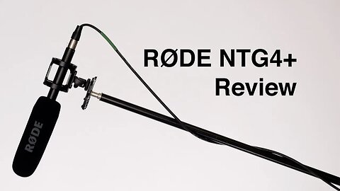 RODE NTG4+ Shotgun Microphone Review