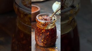 It is so easy to make your own Crunchy Garlic Chili Oil!