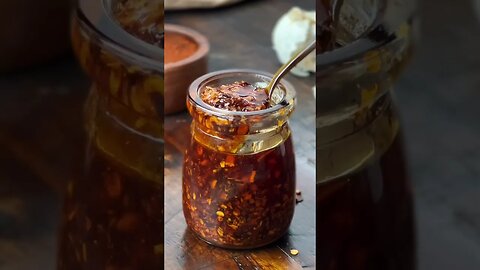 It is so easy to make your own Crunchy Garlic Chili Oil!