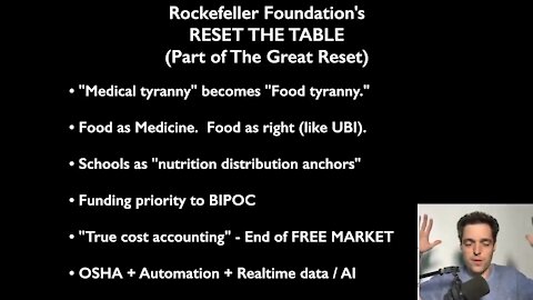 The Rockefeller foundations “Reset The Table”