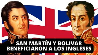 "San Martín y Bolivar beneficieron a los ingleses" Patricio Lons / Marcelo Gullo