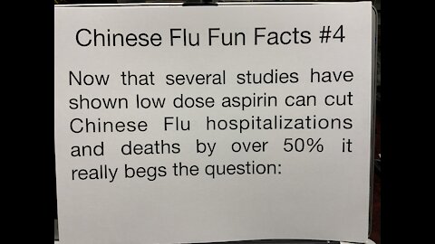 Chinese Flu Fun Facts #4