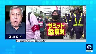 PressTV, May 19, 2023 - Hundreds protest 'imperialist summit' as G7 leaders meet in Hiroshima