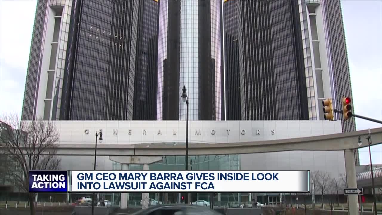 GM CEO Mary Barra gives inside look into lawsuit against FCA