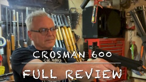 Crosman 600: full review after repairs semi auto 22 caliber pellet pistol