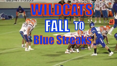 JV Football Upset: Sebring Blue Streaks Triumph Over Hardee Wildcats (All- PLAYS- FULL GAME)