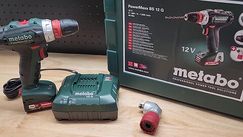 Take A Look At This Metabo 12V Cordless Drill!