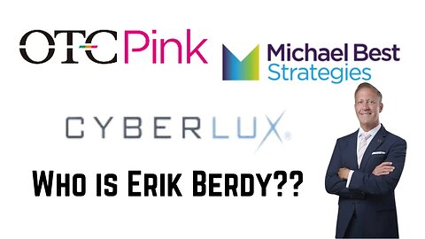 $CYBL - Who is Erik Berdy? - PINK CURRENT SOON! 1 MILLION SHARES STRONG!!