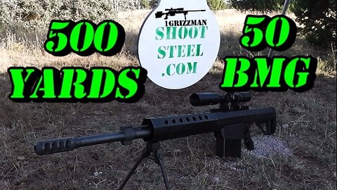 50BMG 500 Yards - Awesome Vapor Trails!!