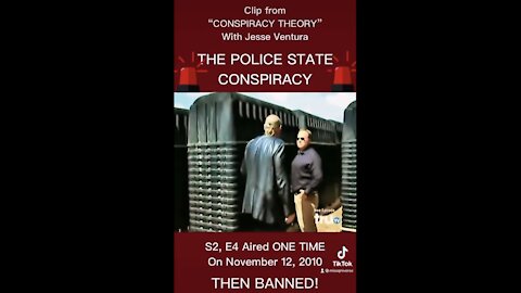 {PART 1} "THE POLICE STATE CONSPIRACY" ALEX JONES CALLED IT IN 2010!!!