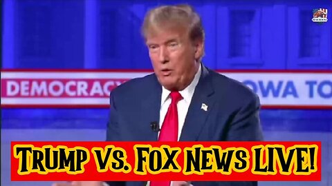 TRUMP LIVE: Fox News Town Hall with Donald Trump in Iowa 1/12/24..