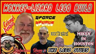 LIVE LEGO BUILD: Salacious Rum and the LEGO STUDS!