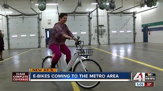 New e-bikes coming to Kansas City area