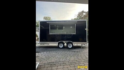 NEW - 2023 7' x 14' Concession Trailer | Mobile Street Vending Unit for Sale in New Jersey