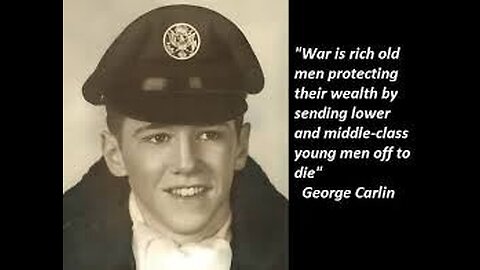 George Carlin ( USAF Veteran ) Lays It On The Line