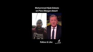 Mohammed Hijab oncoming debate on Piers Morgan !!