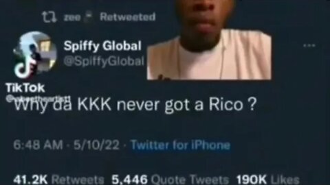 🤔 Why the KKK never been charged with the RICO 💭