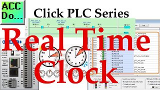 Click PLC Real Time Clock (RTC) - Ladder Logic