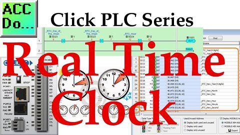 Click PLC Real Time Clock (RTC) - Ladder Logic