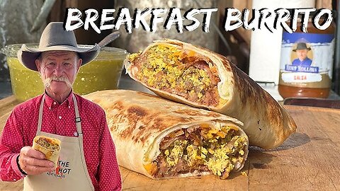 How To Make A Canadian Breakfast Burrito // Promoted by Dempster’s