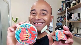 ASMR SHAVE Facelift by HAGS, El Fantasma by PAA and Black beauty blade.