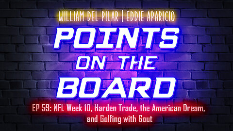 POTB #59: NFL Week 10, Harden Trade, and Golfing with Gout