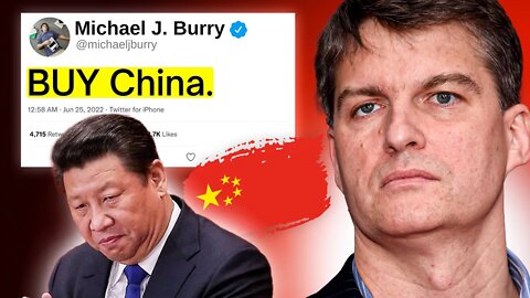 Michael Burry: HUGE Buying Opportunity in China's Upcoming Economic Recession